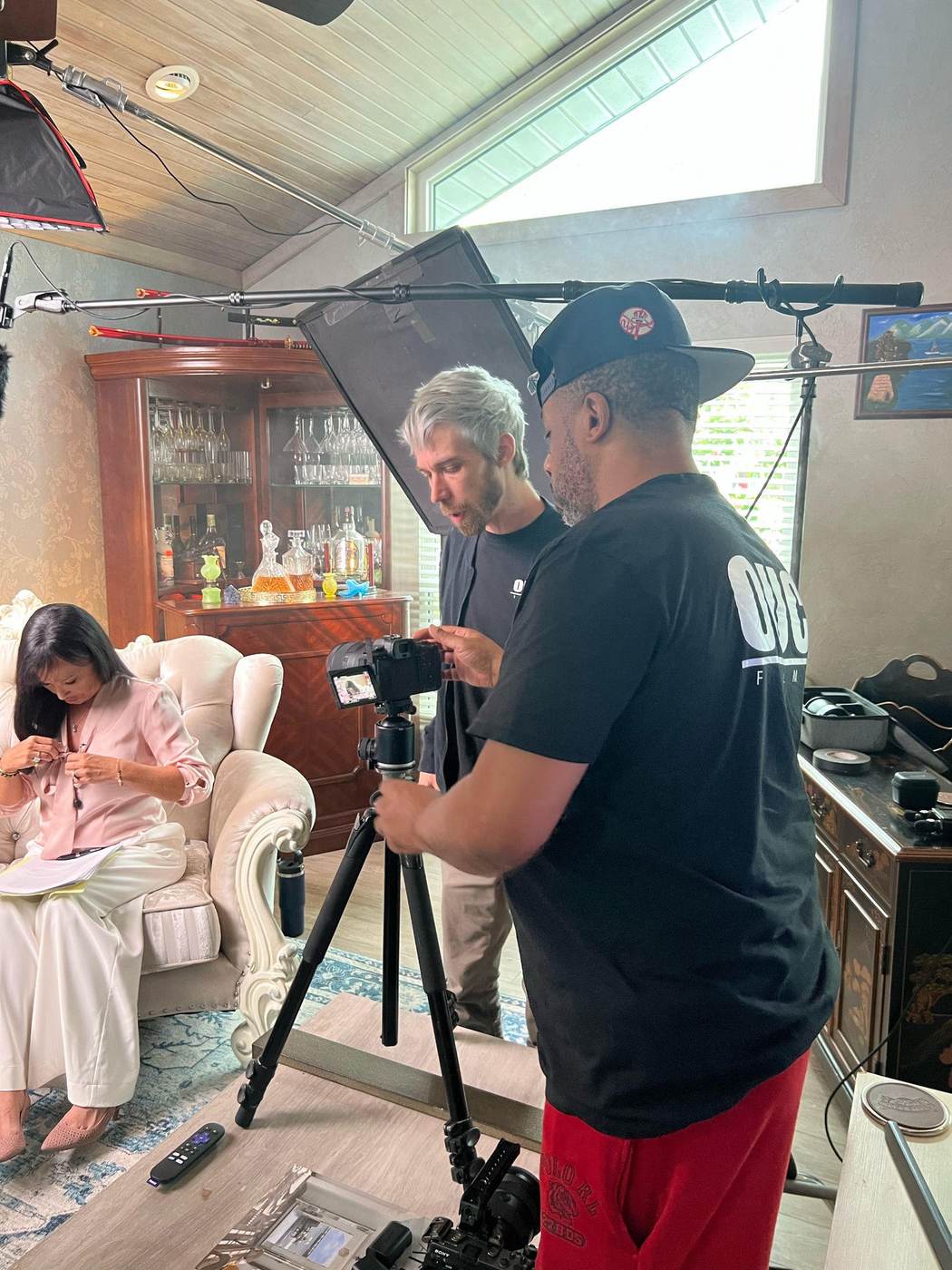 O.U.C. Films crew filming a new project currently in production